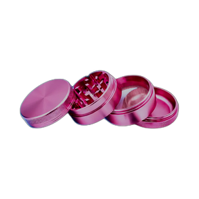Aluminium Grinder Pink 4 Parts 50mm