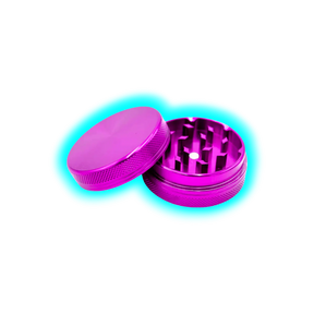 Aluminium Grinder Purple 2 Parts 50mm