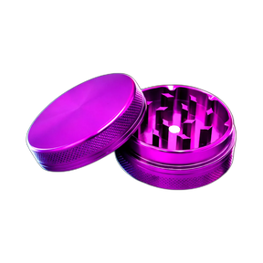 Aluminium Grinder Purple 2 Parts 50mm