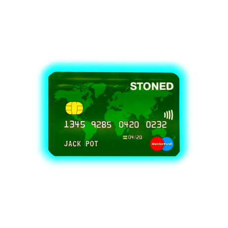 Amsterdam Credit Card Smellproof Bags 85 x 55mm 10pcs