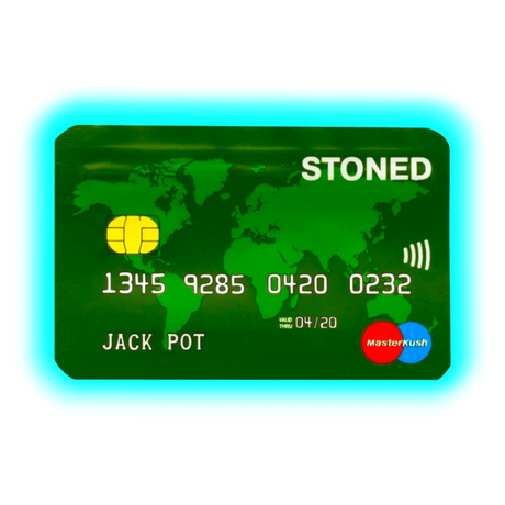 Amsterdam Credit Card Smellproof Bags 85 x 55mm 10pcs