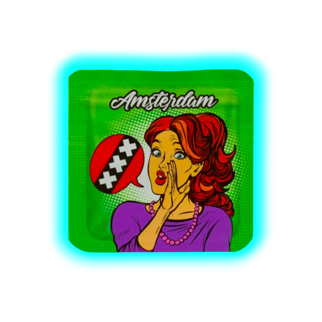 Amsterdam XXX Smellproof Bags 64x 64mm 10pcs