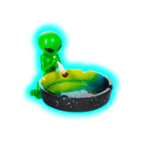Ashtray Alien Green 12.5cm