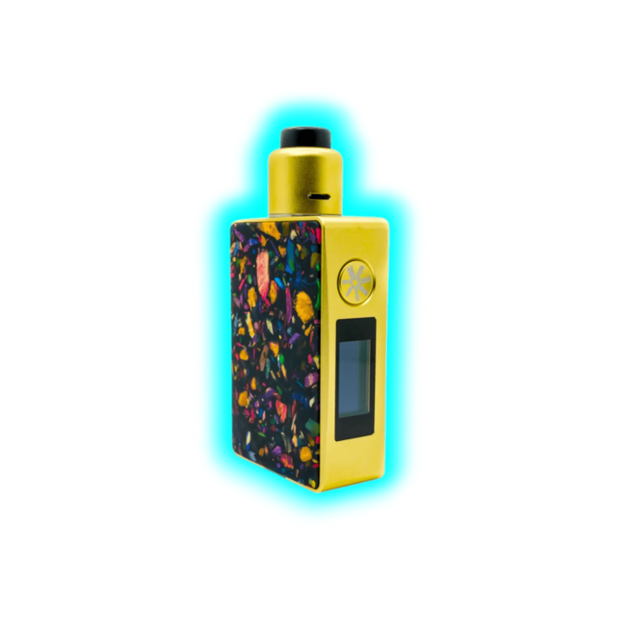 Asmodus Spruzza 80W Squonker Kit Mosaic Edition Gold/Black + Oni-One RDA