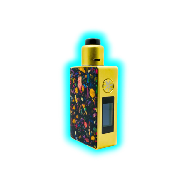 Asmodus Spruzza 80W Squonker Kit Mosaic Edition Gold/Black + Oni-One RDA