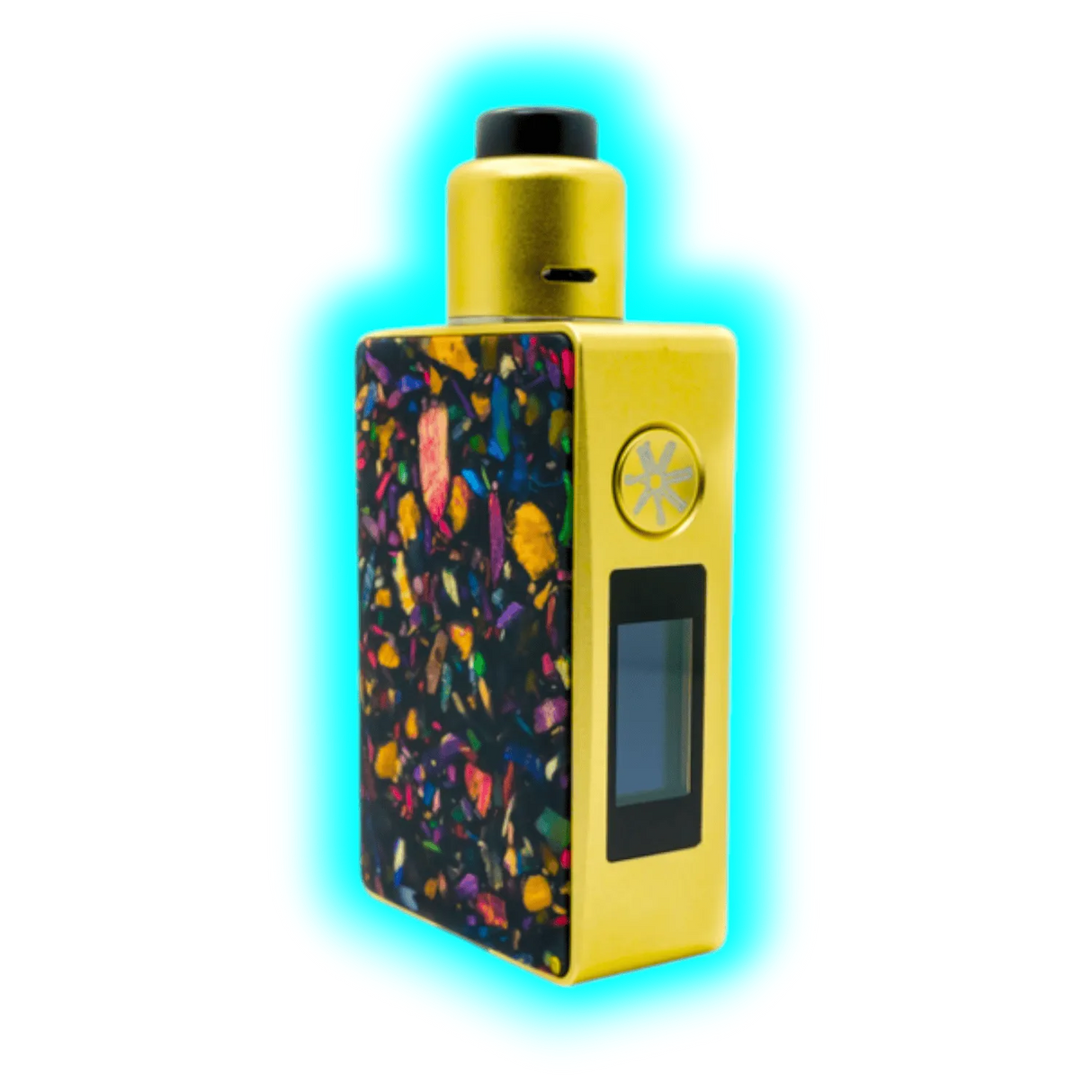 Asmodus Spruzza 80W Squonker Kit Mosaic Edition Gold/Black + Oni-One RDA