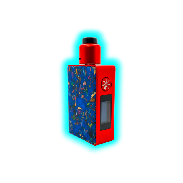 Asmodus Spruzza 80W Squonker Kit Mosaic Edition Red/Blue + Oni-One RDA