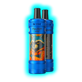 Zwei blaue Aspire Magnum Nano E-Zigaretten mit aufgedrucktem Waschbär-Motiv und Schriftzug