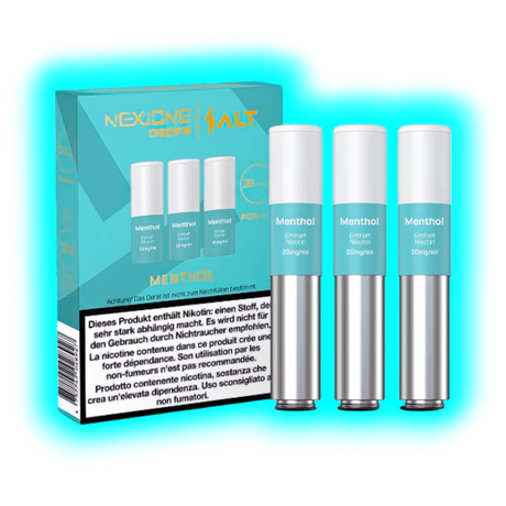 Aspire Nexione Salt Menthol Tobacco Pod 20mg 3pcs