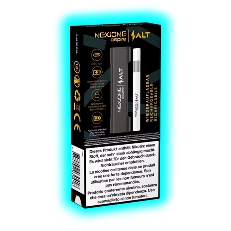 Aspire Nexione Salt Powerbank and Battery Charcoal
