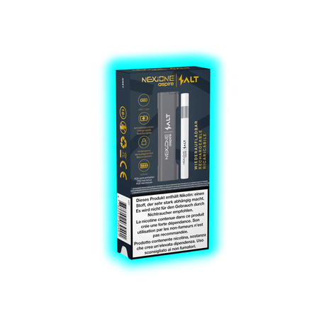 Aspire Nexione Salt Powerbank and Battery Grey
