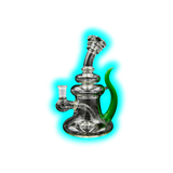 Badabing Glas Badabang Green Horn 10mm