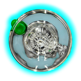 Badabing Glas Badabang Green Horn 10mm