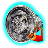 Badabing Glas Badabang Orange Horn 14mm