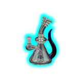 Badabing Glas Badabend Blue Horn 10mm