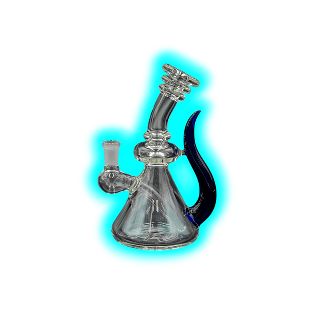 Badabing Glas Badabend Blue Horn 10mm