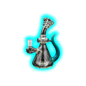 Badabing Glas Badabend Turqoise Horn 10mm