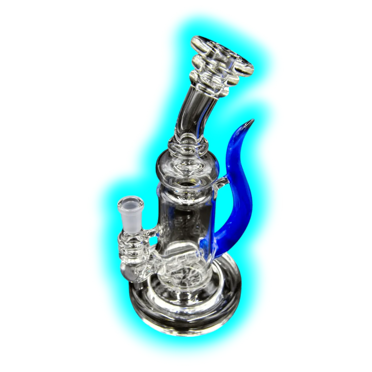 Badabing Glas Badabull Blue Horn 10mm