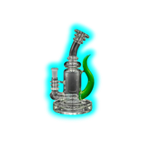Badabing Glas Badabull Green Horn 10mm
