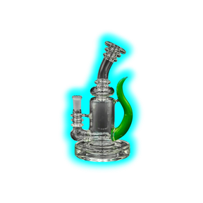 Badabing Glas Badabull Green Horn 10mm