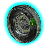 Badabing Glas Badabull Green Horn 10mm