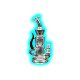 Badabing Glas Special Edition Incycler 14mm Black Horn Unikat