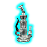 Badabing Glas Special Edition Incycler 14mm Black Horn Unikat