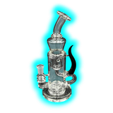 Badabing Glas Special Edition Incycler 14mm Black Horn Unikat