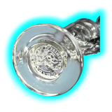 Badabing Glas Special Edition Incycler 14mm Black Horn Unikat