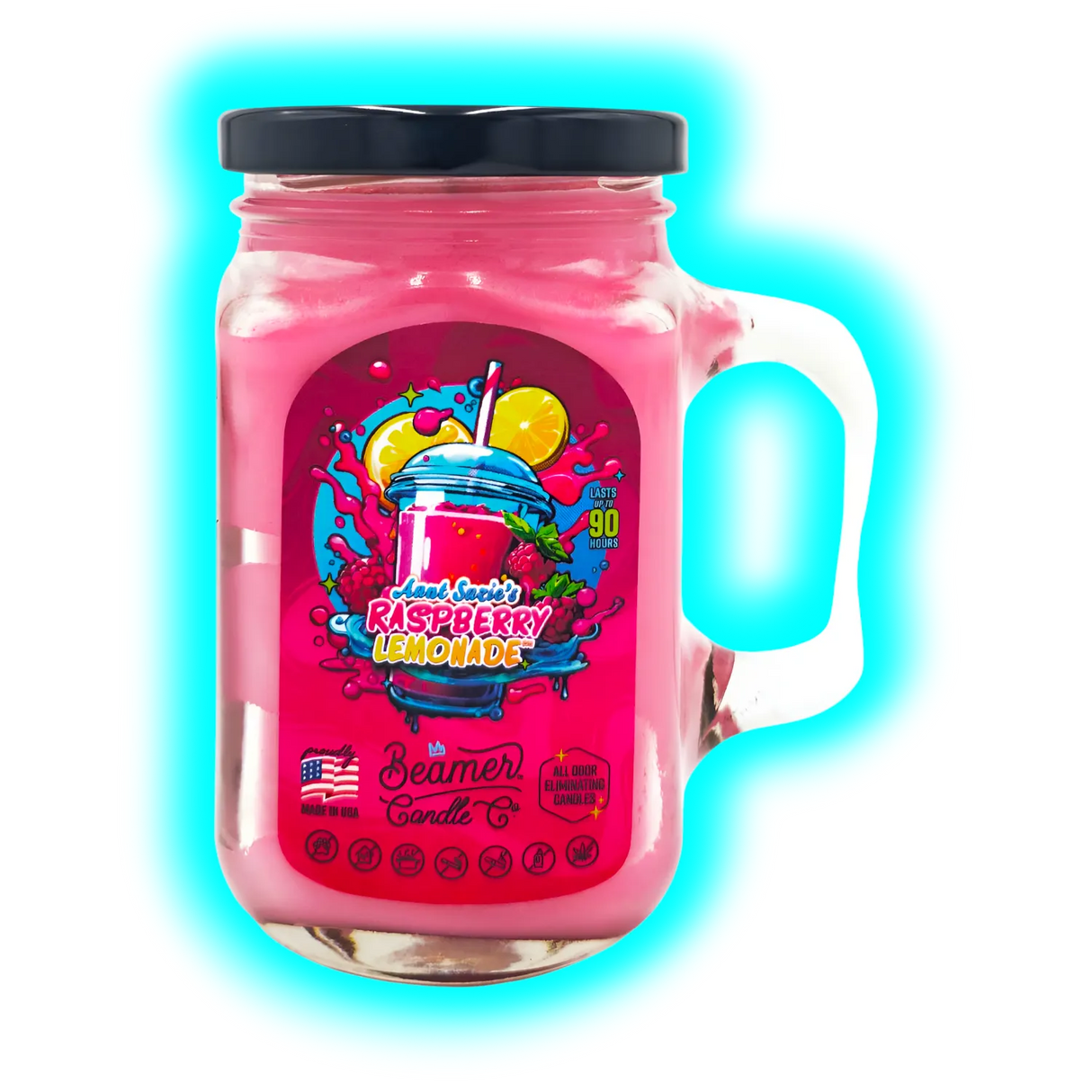 Beamer Candles Co Aunt Suzies Raspberry Lemonade