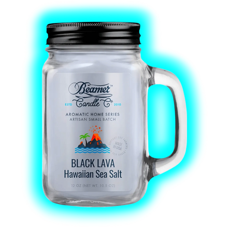 Beamer Candles Co Black Lava Hawaiian Sea Salt