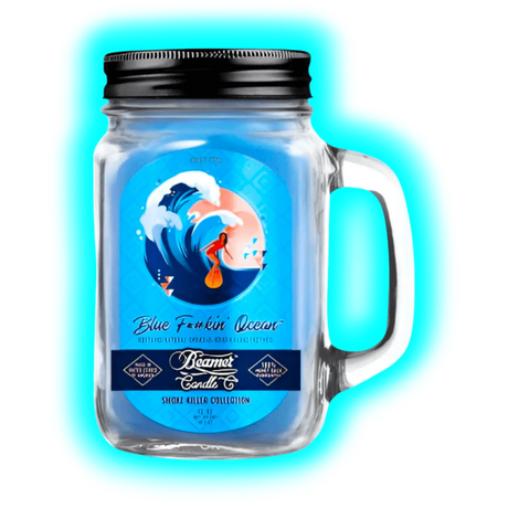 Beamer Candles Co Blue F#*in Ocean