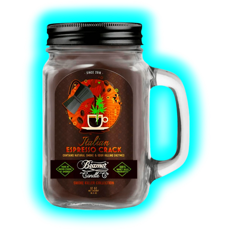 Beamer Candles Co Italian Espresso Crack