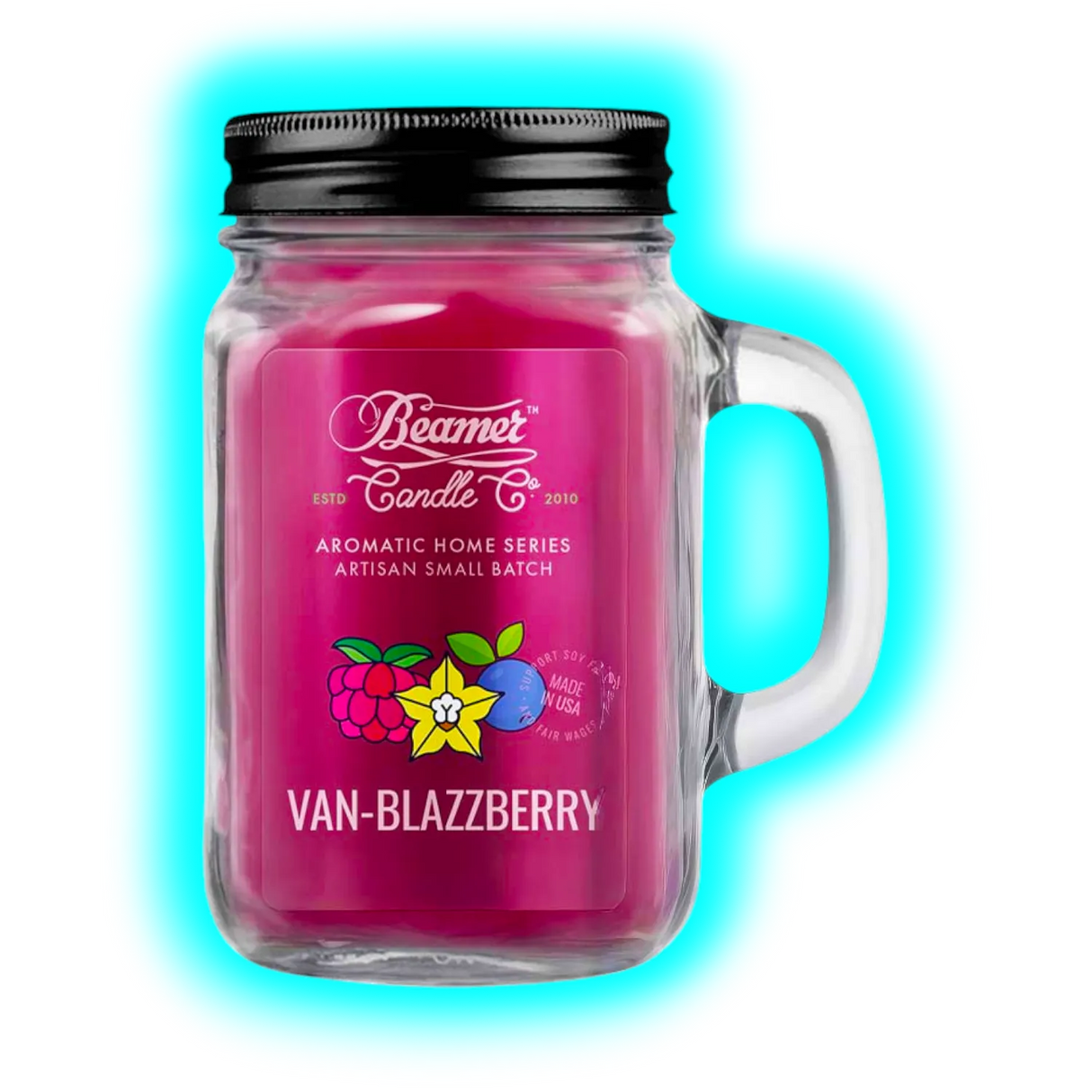 Beamer Candles Co Mini Van Blazzberry