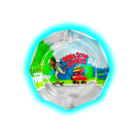 Best Buds Crystal Ashtray with Giftbox Girl Scout Cookies