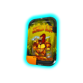 Best Buds Rolling Tray M Gorilla Glue with Magnetic Grinder Card 175 x 275mm