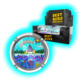 Best Buds Small Glass Ashtrays Purple Haze
