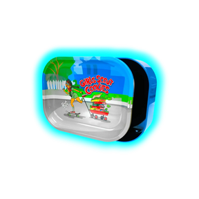 Best Buds Thin Box Rolling Tray with Storage Girls Scout Cookies