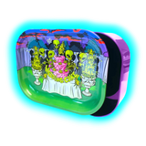 Best Buds Thin Box Rolling Tray with Storage Wedding Cake