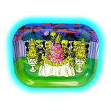 Best Buds Thin Box Rolling Tray with Storage Wedding Cake