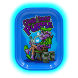 Best Buds Thin Box Rolling Tray with Storage Grand Daddy Purple