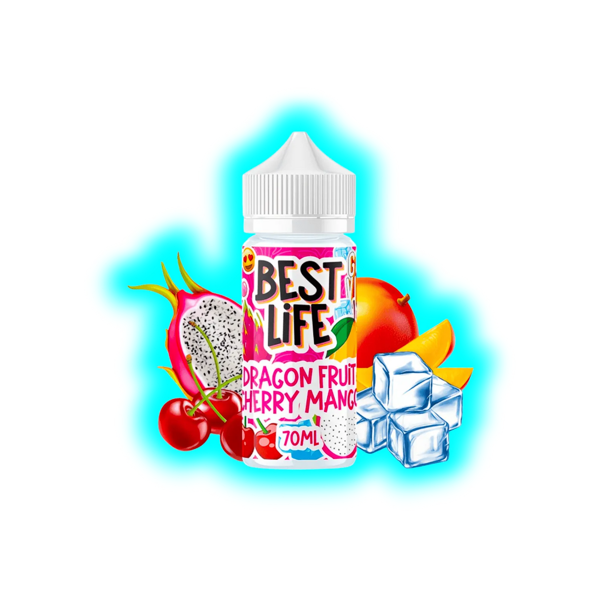 Best Life Dragon fruit Cherry Mango 70ml