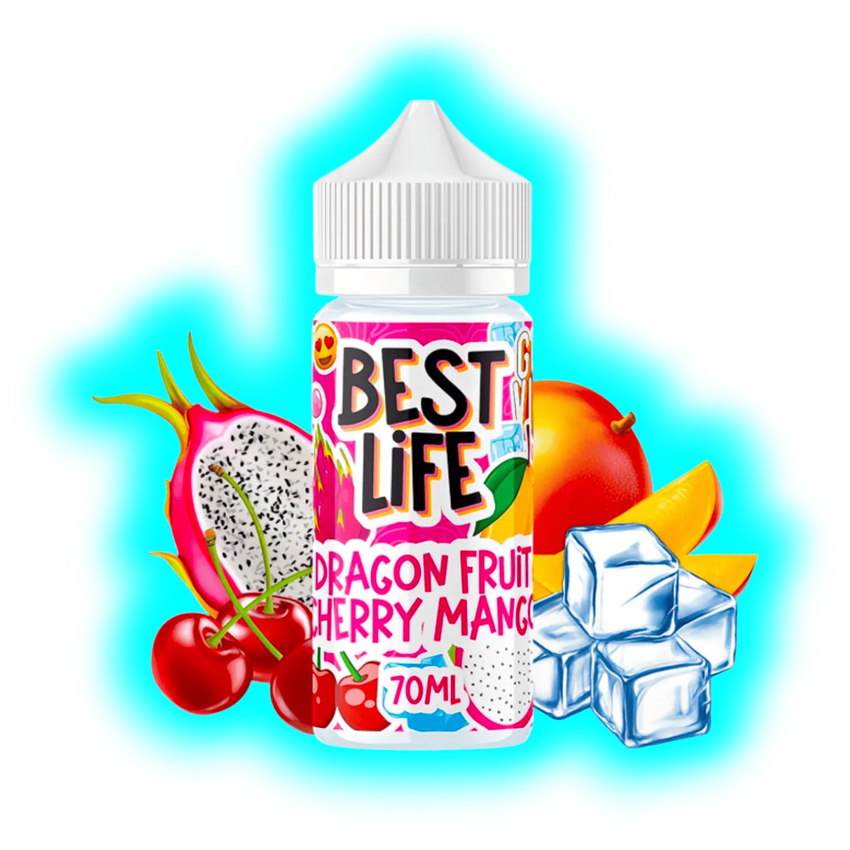 Best Life Dragon fruit Cherry Mango 70ml