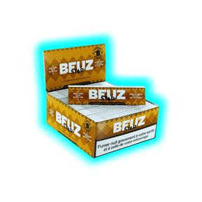 Beuz Papers King Size Slim Star Unbleached Display 50pcs