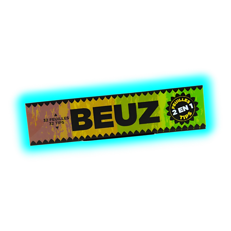 Beuz Papers King Size Slim + filtri marroni non sbiancati