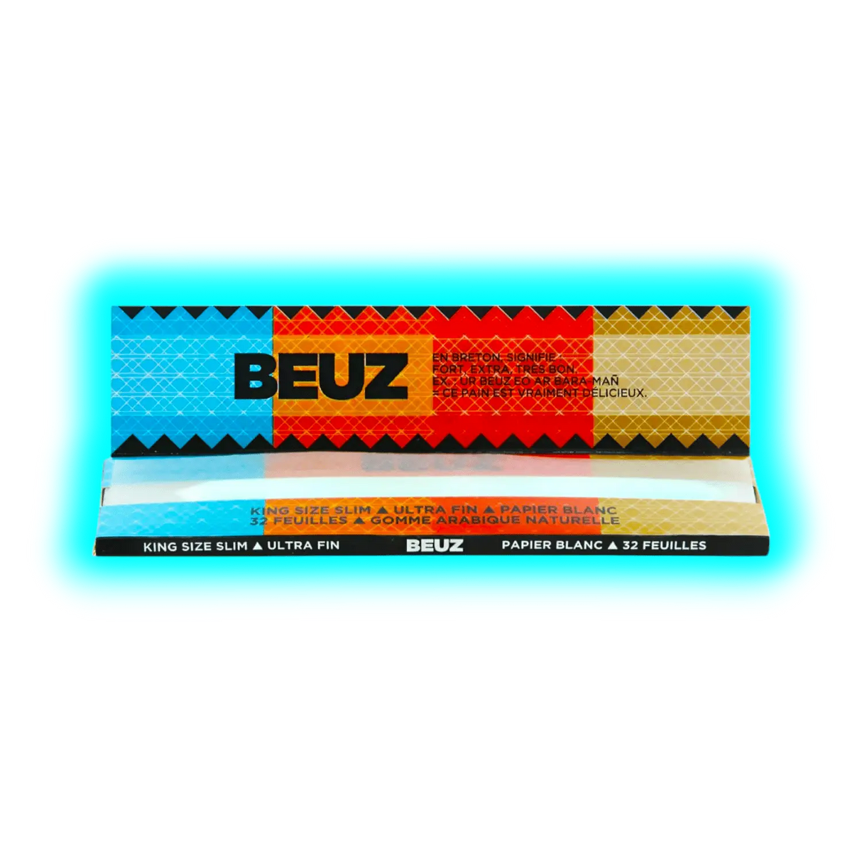 Beuz Papers King Size Slim Ultra Fine Display 50pcs