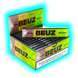 Beuz Papers Xtra Long Papers + Tips Marroni Non Sbiancati Box 24pz