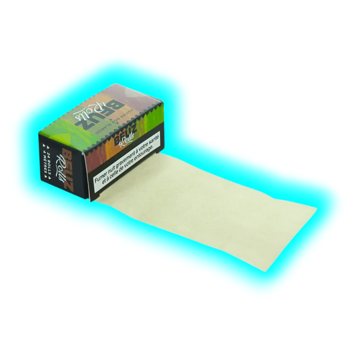 Beuz Rolling Paper Roll Brown Display 24pcs