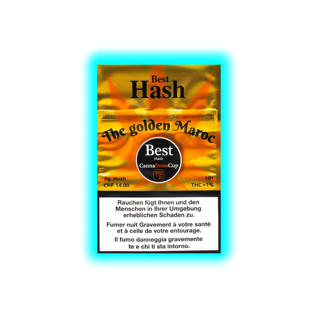 Bio Sativa Swiss Best Hash Golden Maroc 2g