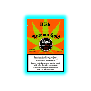 Bio Sativa Swiss Best Hash Ketama Gold 5g